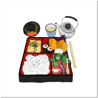 Japanese Bento Box Posters and Art